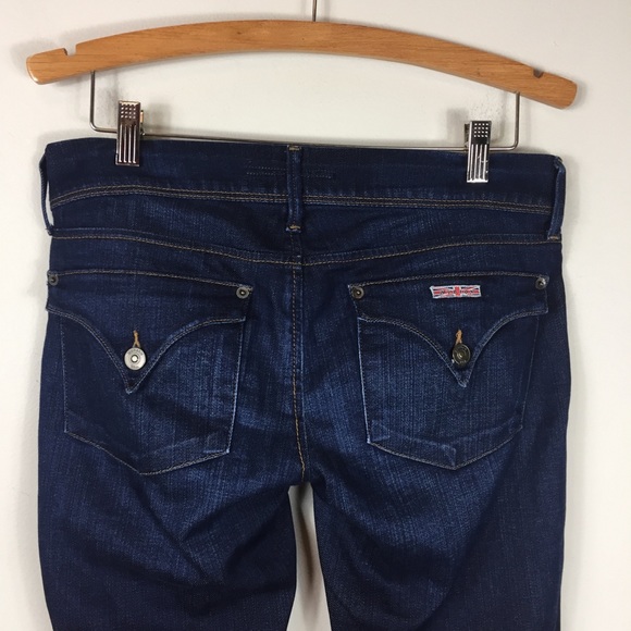 Hudson Collin Flap Skinny Jeans Dark Wash SZ 29 - Picture 6 of 12